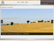 Tablet Screenshot of intercasa.it