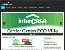 Tablet Screenshot of intercasa.ro