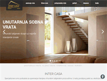 Tablet Screenshot of intercasa.hr